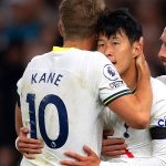 Tottenham's Harry Kane and Son Heung-min