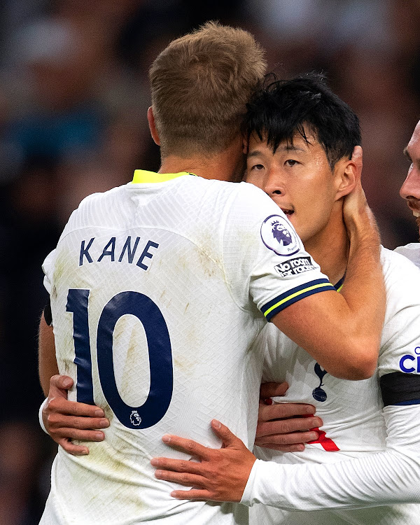 Tottenham's Harry Kane and Son Heung-min