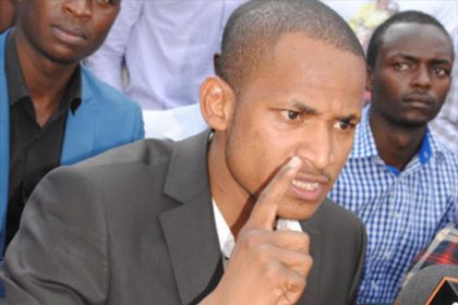 Embakasi East MP Babu Owino.