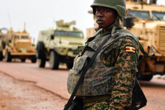 Ugandan forces in Somalia