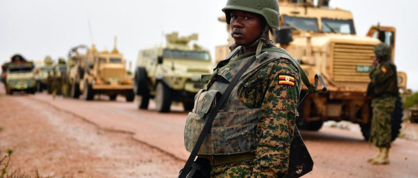 Ugandan forces in Somalia