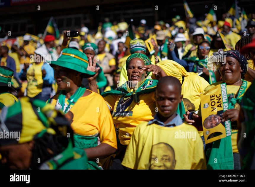 ANC supporters