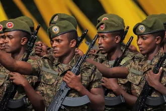 Ethiopian soldiers