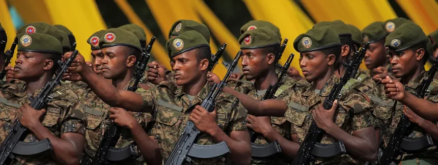 Ethiopian soldiers