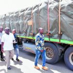 maize trucks Namanga