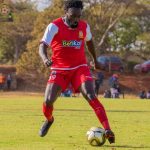 Police FC attacker Elvis Rupia controls the ball during a past FKF-PL match