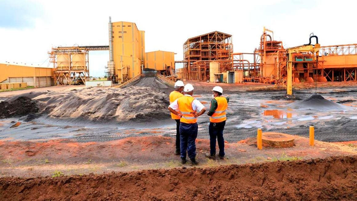 Base Titanium factory in Kwale County where the minerals are processed. FILE PHOTO | KEVIN ODIT | NMG

