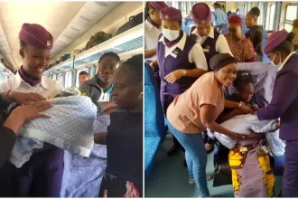 Woman gives birth on SGR train