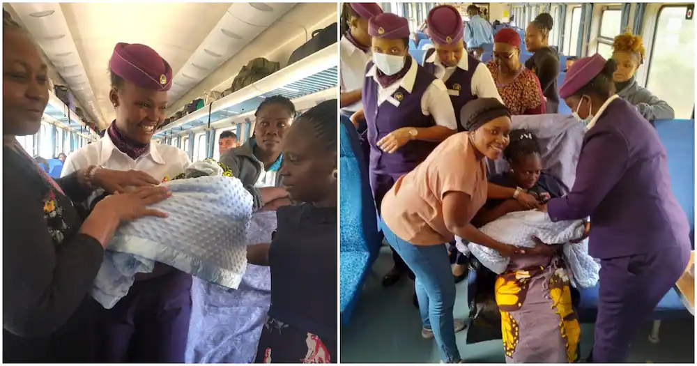 Woman gives birth on SGR train